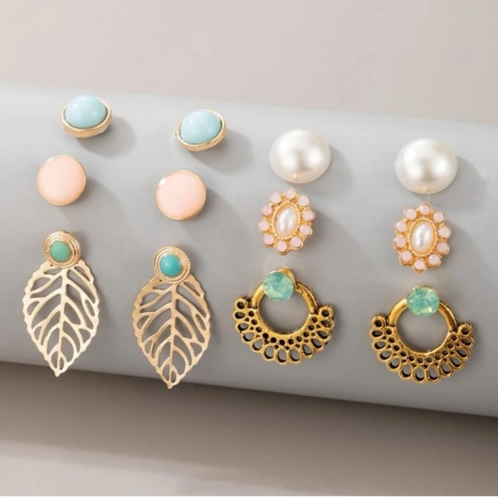 🤍3/$30 6 Pair Bohemian Variety Pack - Picture 2 of 5